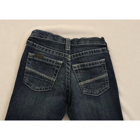 Youth Boys Size 7 Ariat B4 Relaxed Jeans, Denali B4 Hugo Boot Cut - Picture 8 of 10